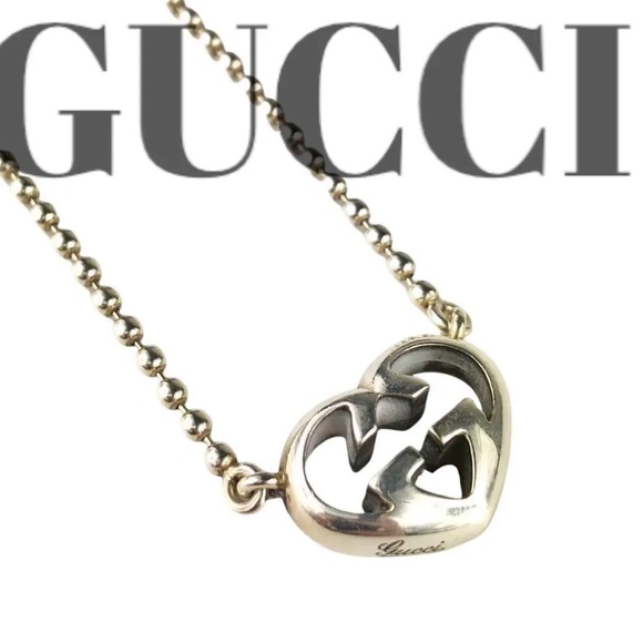 Stunning GUCCI necklace 925 Sterling Silver - Picture 2 of 11